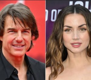 Tom Cruise and Ana de Armas 
